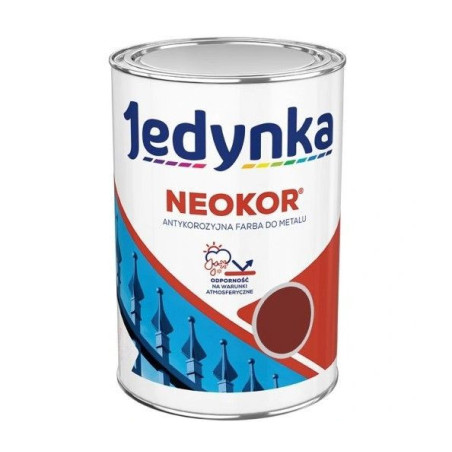 Farba Neokor Plus Czerwony Tlenkowy 0.5 L Jedynka-Tikkurila