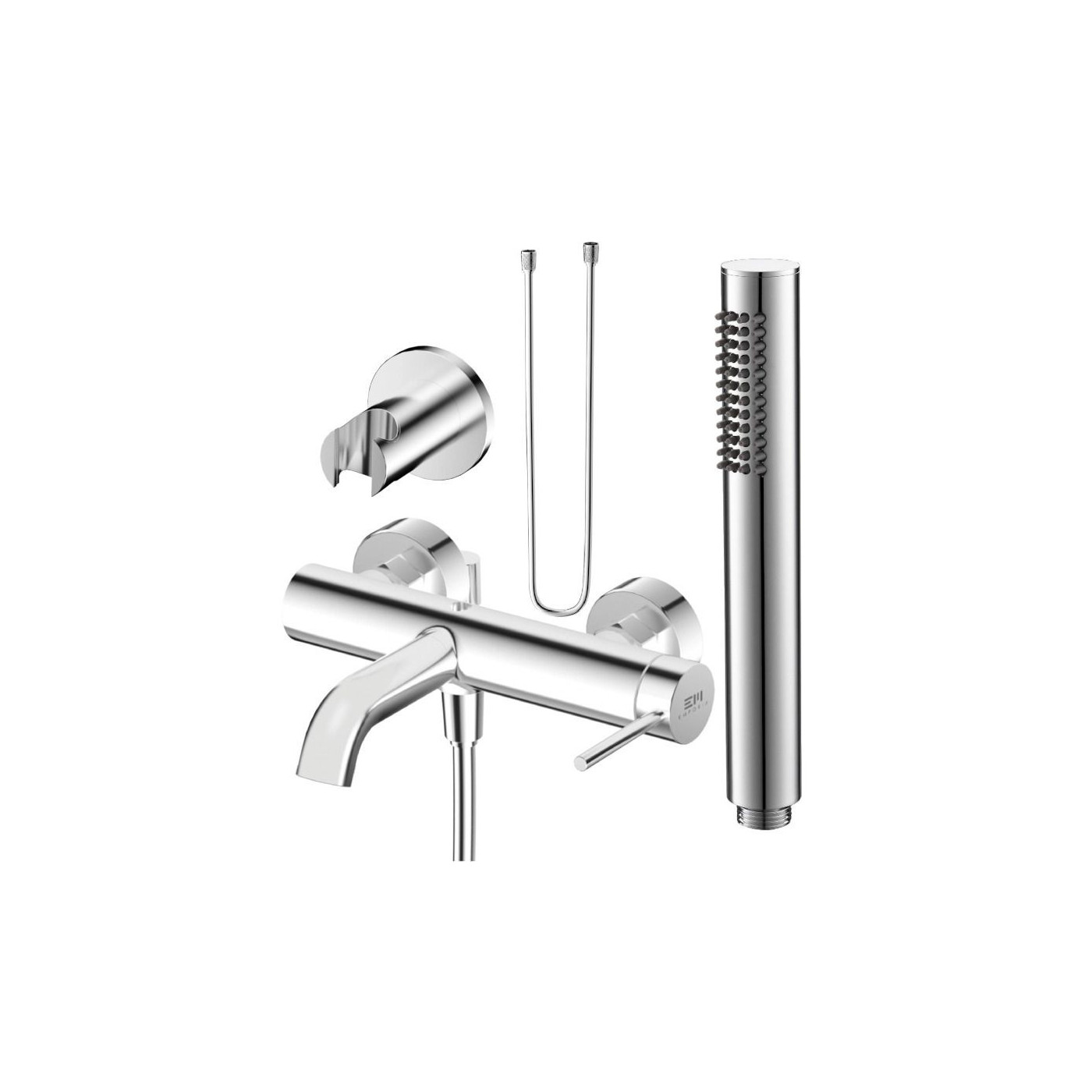 Zestaw Bateria Wannowa + Zestaw Prysznicowy Fly Chrom Emporia Zestaw Bateria Wannowa + Zestaw Prysznicowy Fly Chrom Emporia