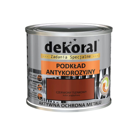 Podkład Antykorozyjny Czerwony Tlenkowy 0,5L Dekoral