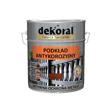 Podkład Antykorozyjny Czerwony Tlenkowy 10L Dekoral