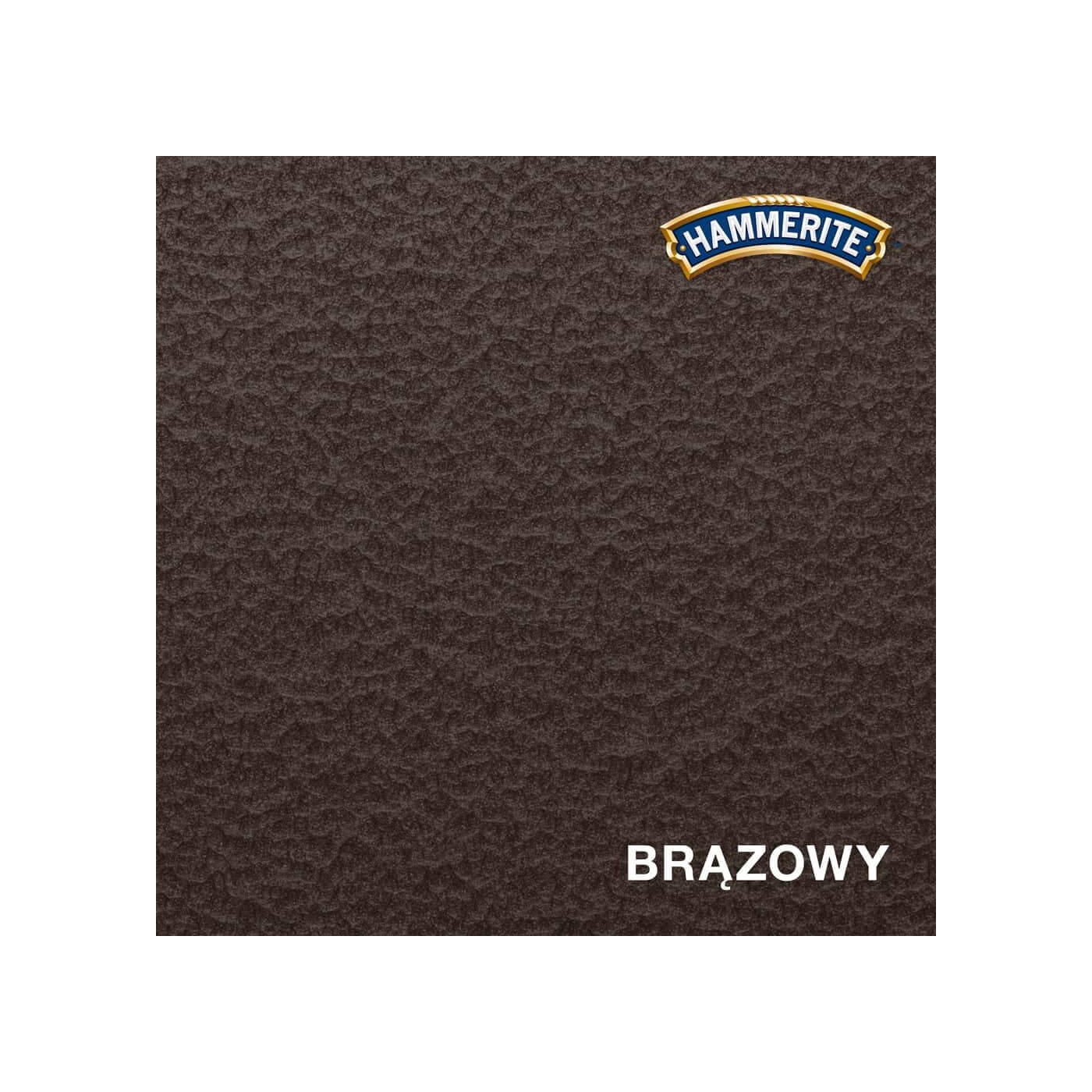 Farba Prosto Na Rdzę Młotkowy Brązowy 0.25L Hammerite Farba Prosto Na Rdzę Młotkowy Brązowy 0.25L Hammerite
