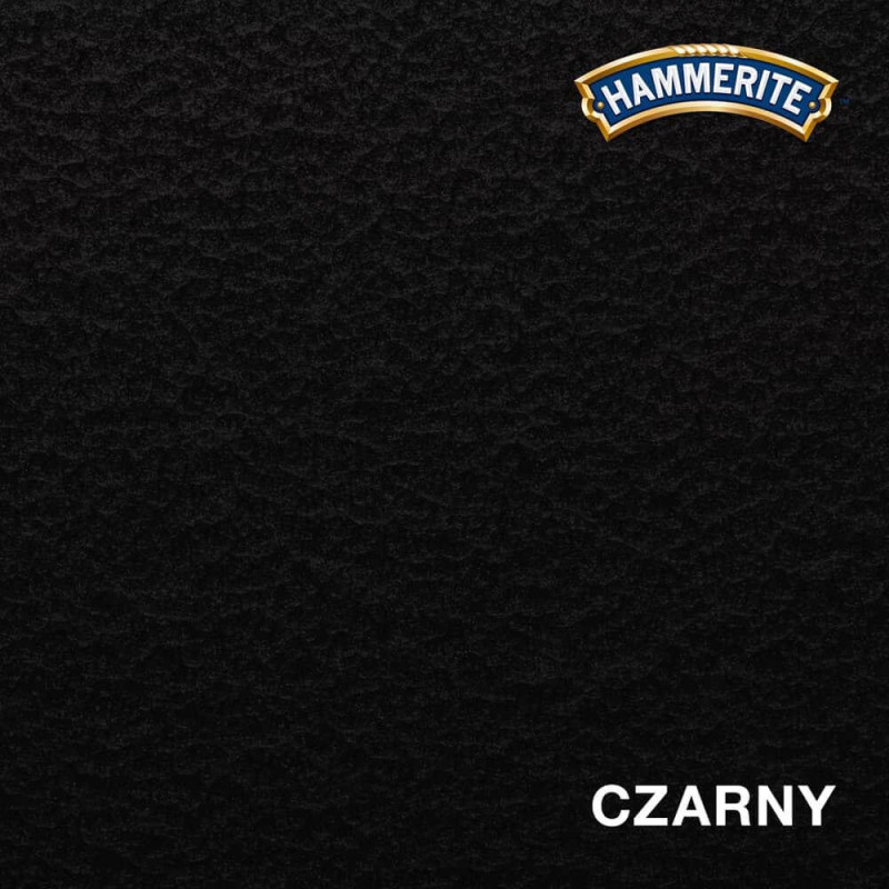 Farba Prosto Na Rdzę Młotkowy Czarny 0.25L Hammerite Farba Prosto Na Rdzę Młotkowy Czarny 0.25L Hammerite