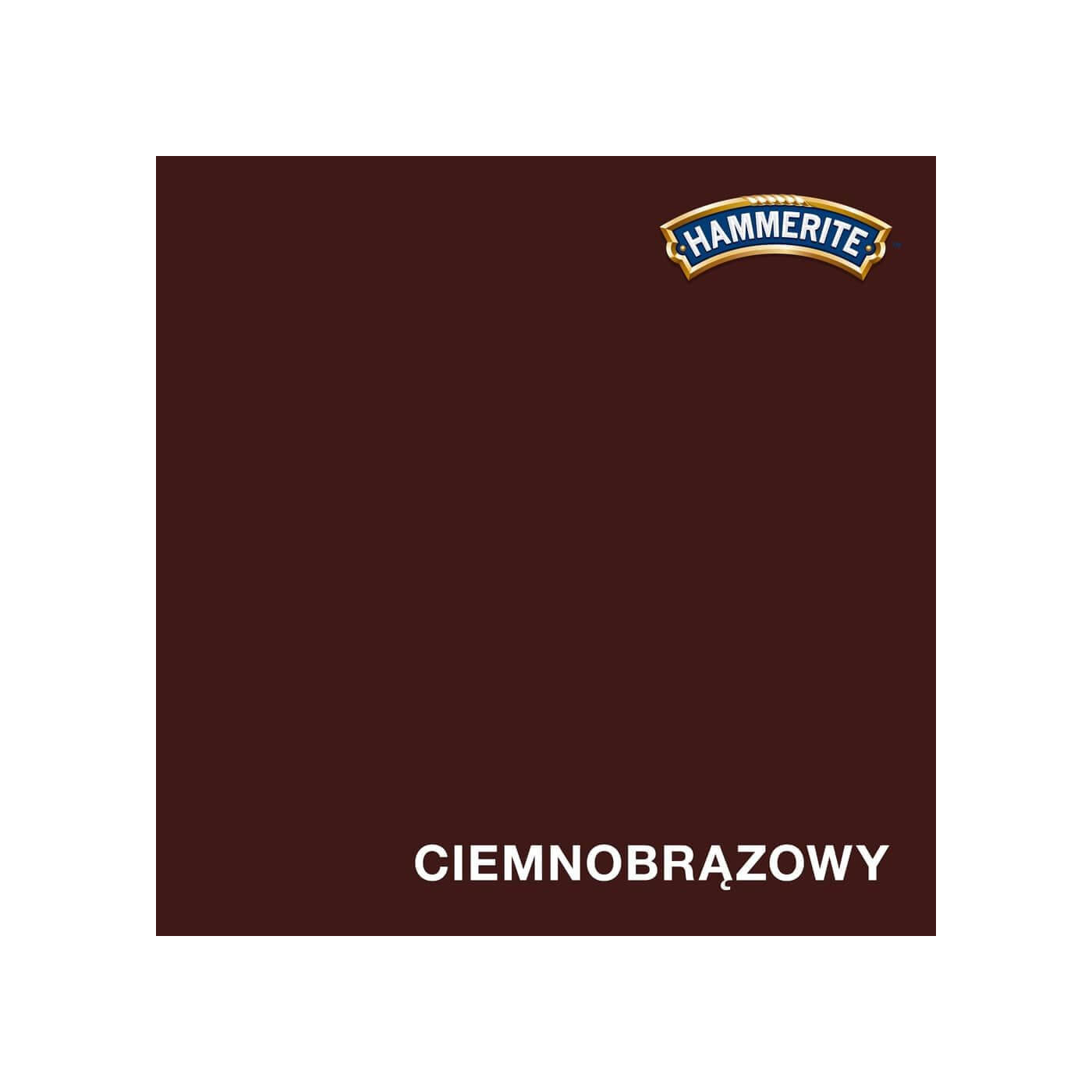 Farba Prosto Na Rdzę Półmat Brąz Ciemny 0.25L Hammerite Farba Prosto Na Rdzę Półmat Brąz Ciemny 0.25L Hammerite