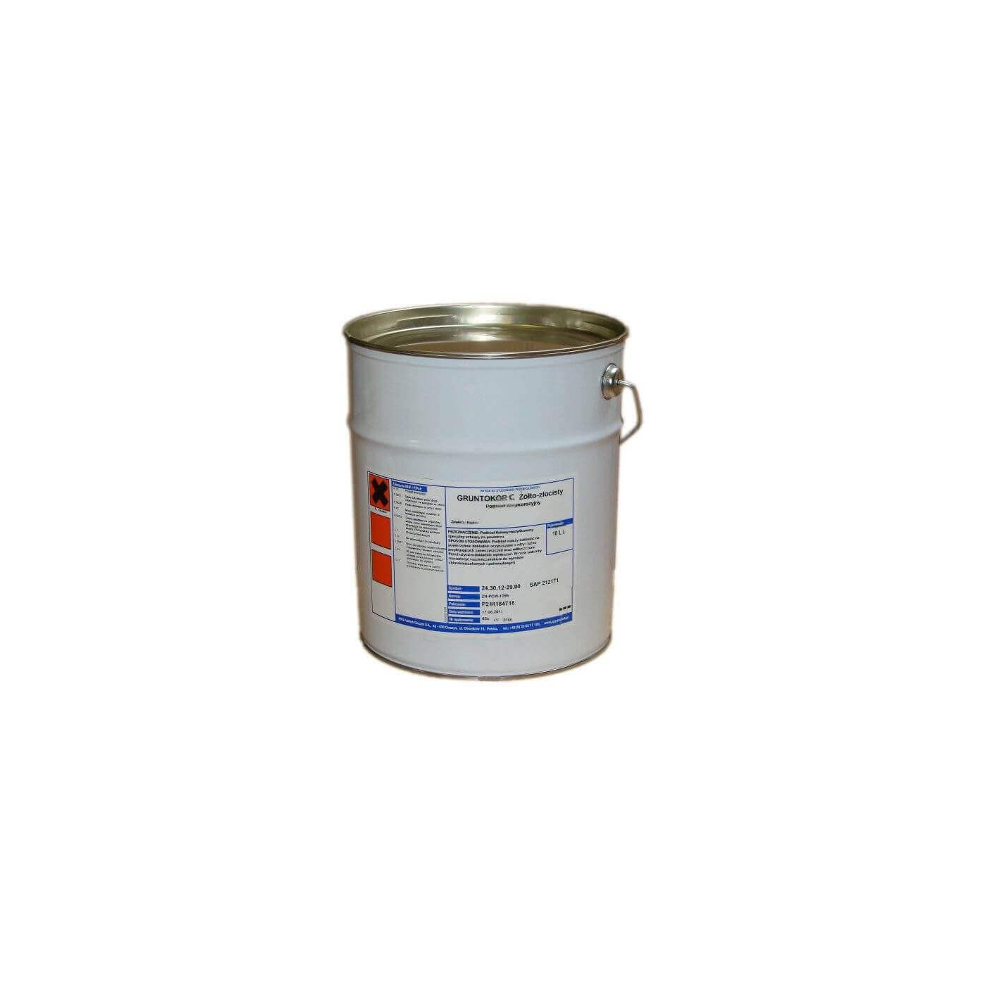 Podkład Antykorozyjny Gruntokor Żółto-Złocisty 10L Sigma Coatings Podkład Antykorozyjny Gruntokor Żółto-Złocisty 10L Sigma Coatings
