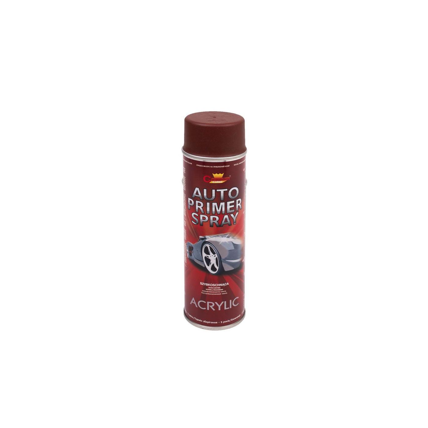 Spray Auto Podkład Czerwony 500 ml Champion Spray Auto Podkład Czerwony 500 ml Champion
