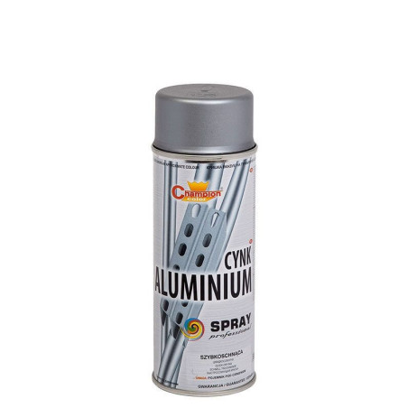 Spray Cynk Aluminium Srebrny 400 ml Champion