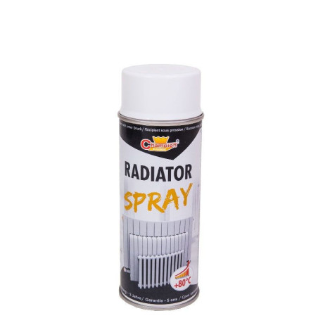 Spray Do Kaloryferów Radiator Biały Ral 9003 400 ml Champion