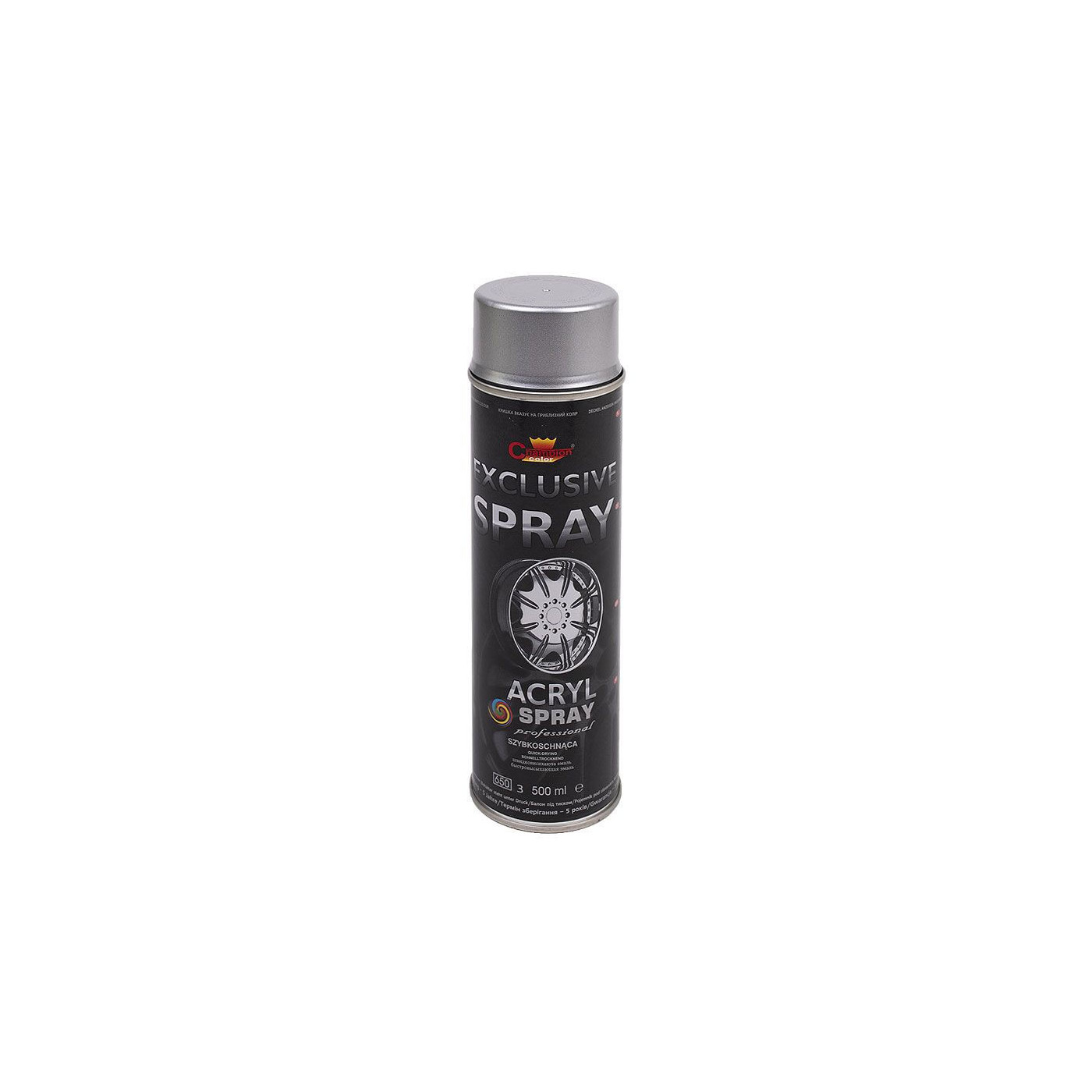 Spray Exclusive Do Felg Srebrny 500 ml Champion Spray Exclusive Do Felg Srebrny 500 ml Champion
