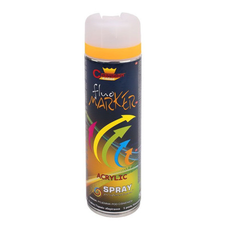 Spray Fluomarker Do Znakowania Pomarańczowy 500 ml Champion