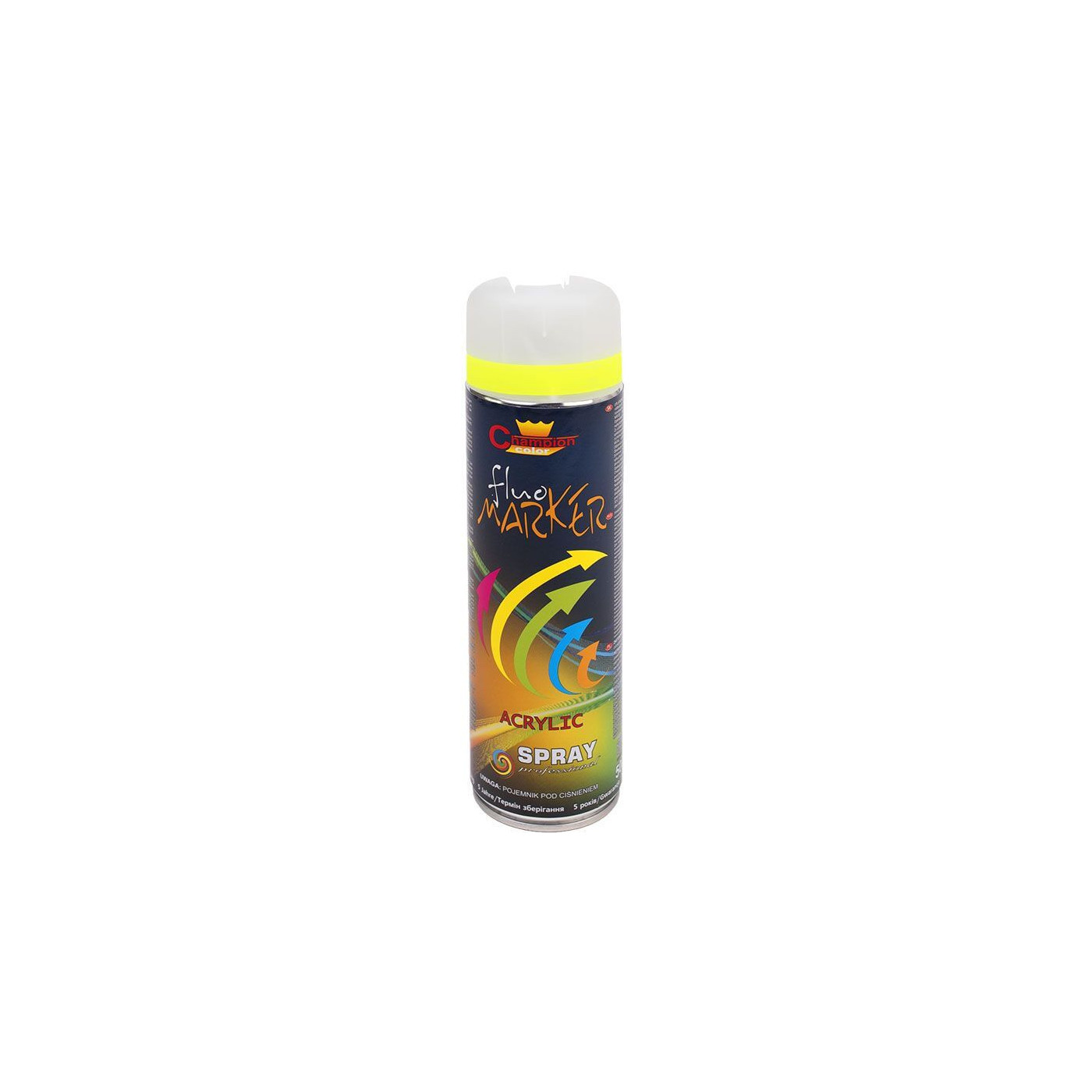 Spray Fluomarker Do Znakowania Żółty 500 ml Champion Spray Fluomarker Do Znakowania Żółty 500 ml Champion