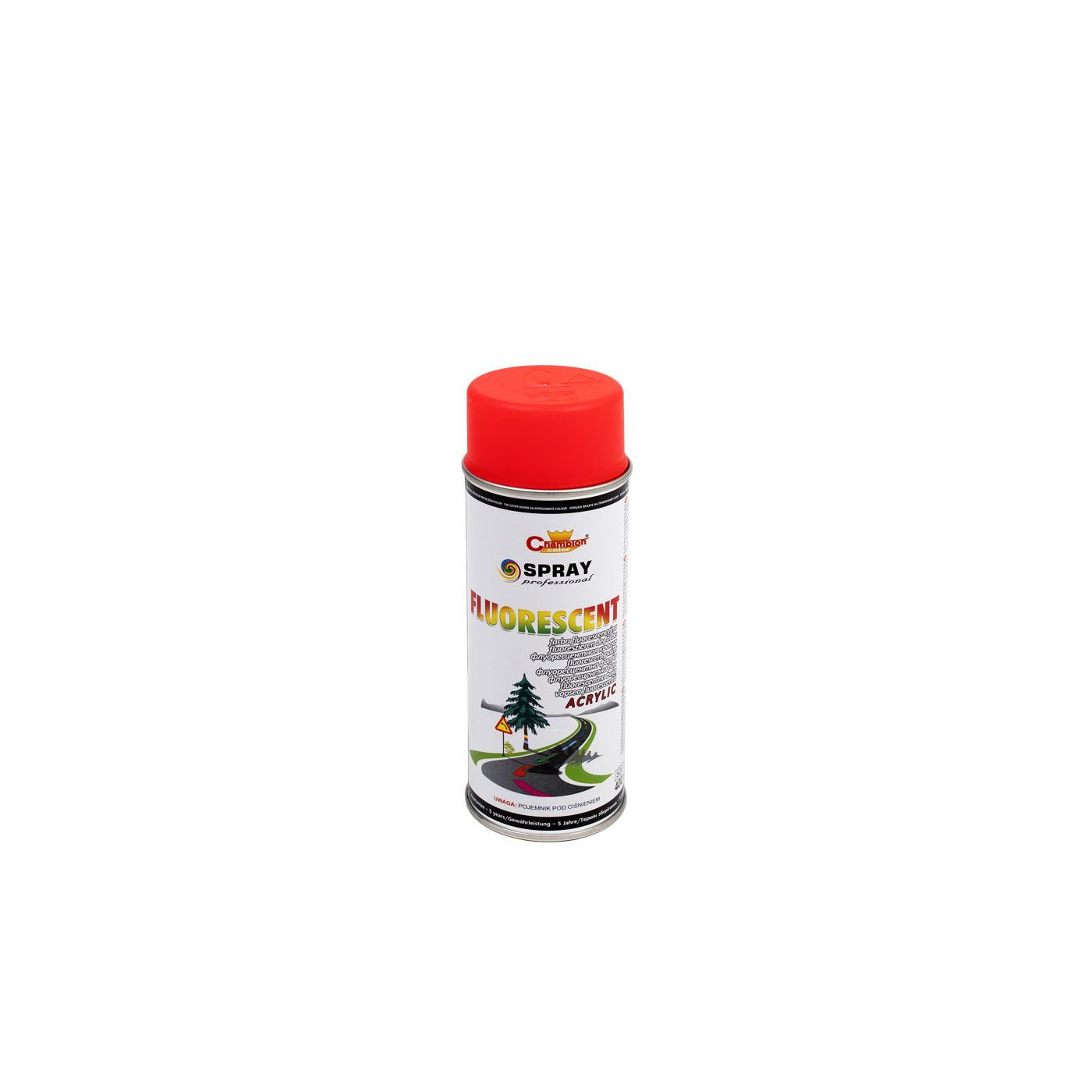 Spray Fluorescencyjny Czerwony 400 ml Champion Spray Fluorescencyjny Czerwony 400 ml Champion