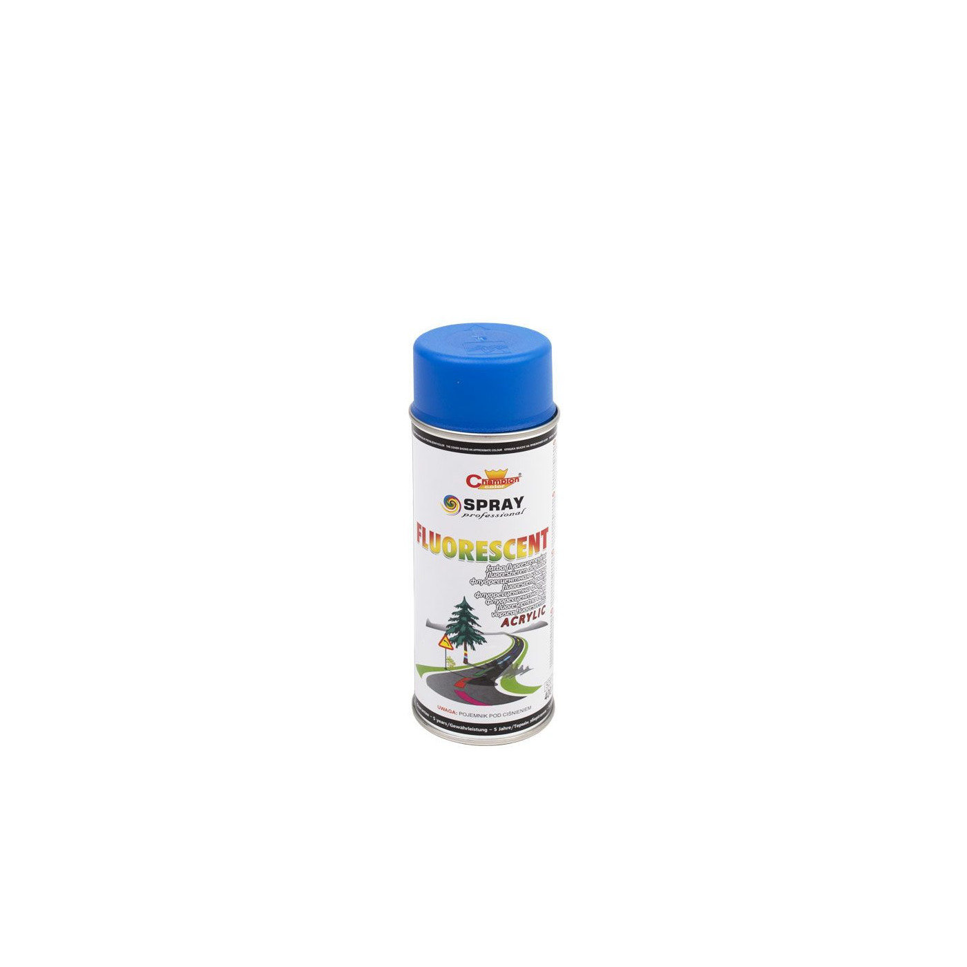 Spray Fluorescencyjny Niebieski 400 ml Champion Spray Fluorescencyjny Niebieski 400 ml Champion