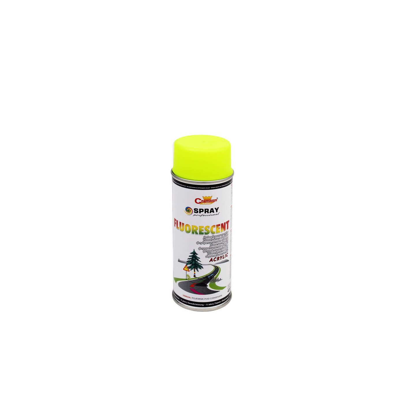 Spray Fluorescencyjny Żółty 400 ml Champion Spray Fluorescencyjny Żółty 400 ml Champion
