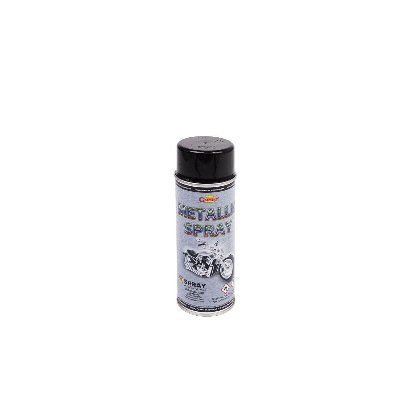 Spray Metallic Czarny 400 ml Champion Spray Metallic Czarny 400 ml Champion