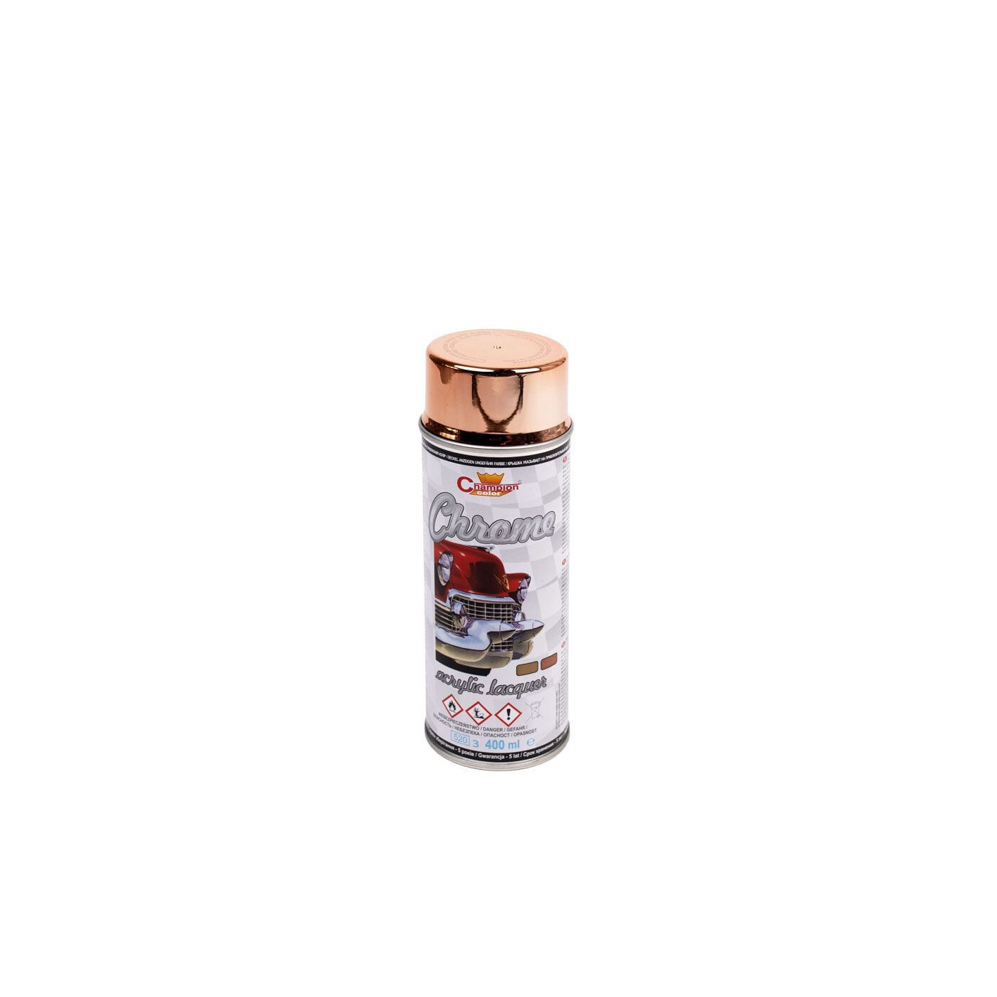 Spray Super Chrom Miedziany 400 ml Champion Spray Super Chrom Miedziany 400 ml Champion