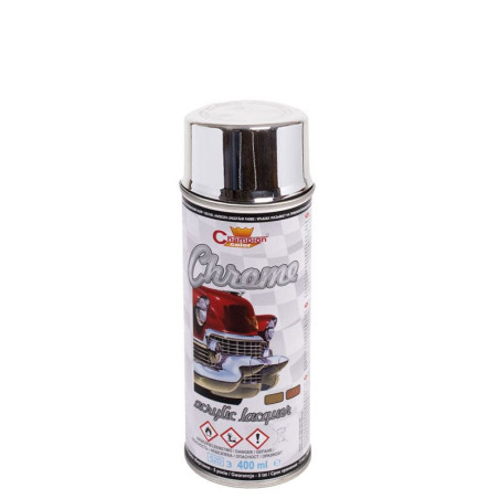 Spray Super Chrom Srebrny 400 ml Champion