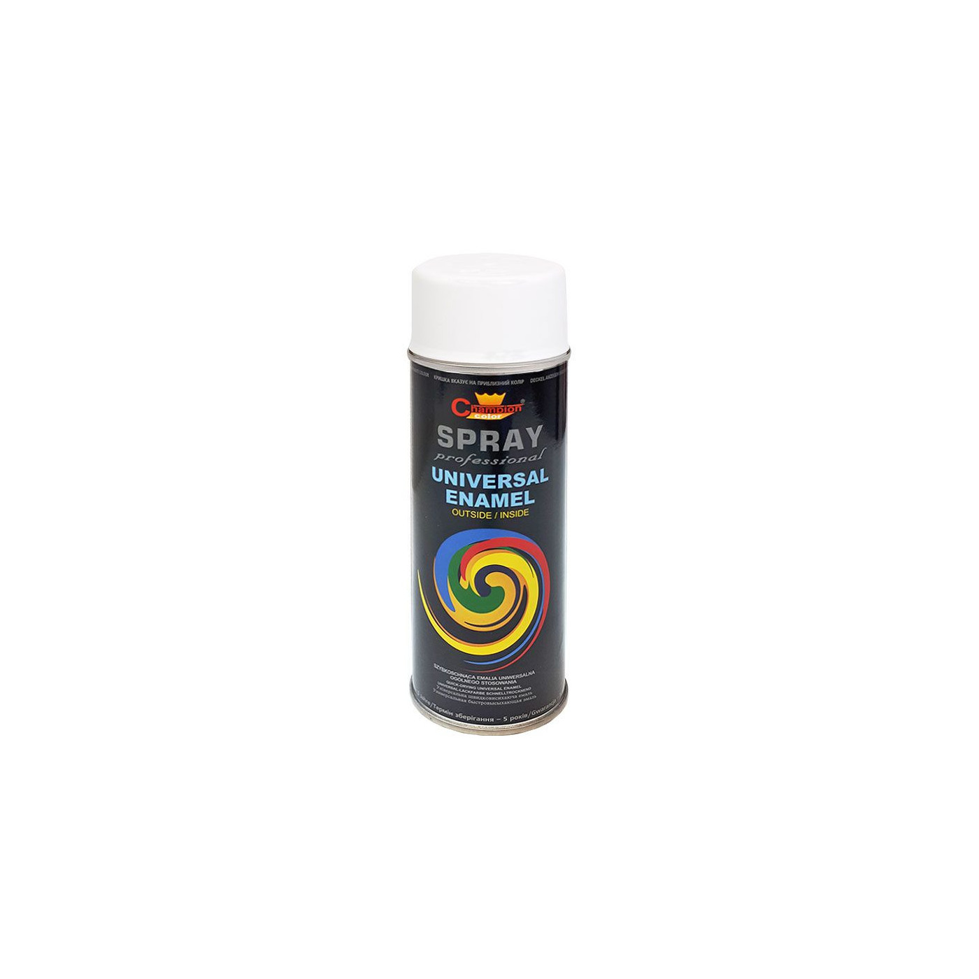 Spray Uniwersalny Biały Mat Ral 9010 400 ml Champion Spray Uniwersalny Biały Mat Ral 9010 400 ml Champion