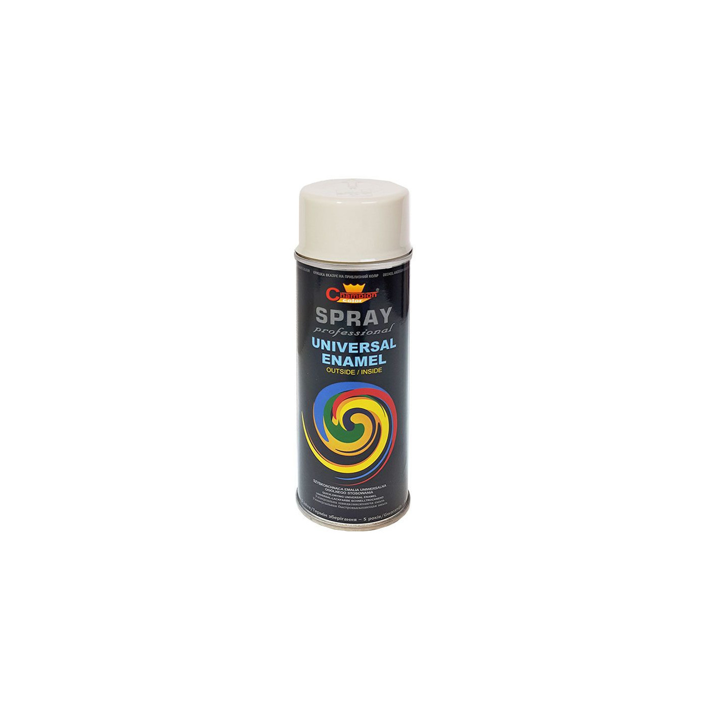 Spray Uniwersalny Biały Połysk Ral 9010 400 ml Champion Spray Uniwersalny Biały Połysk Ral 9010 400 ml Champion