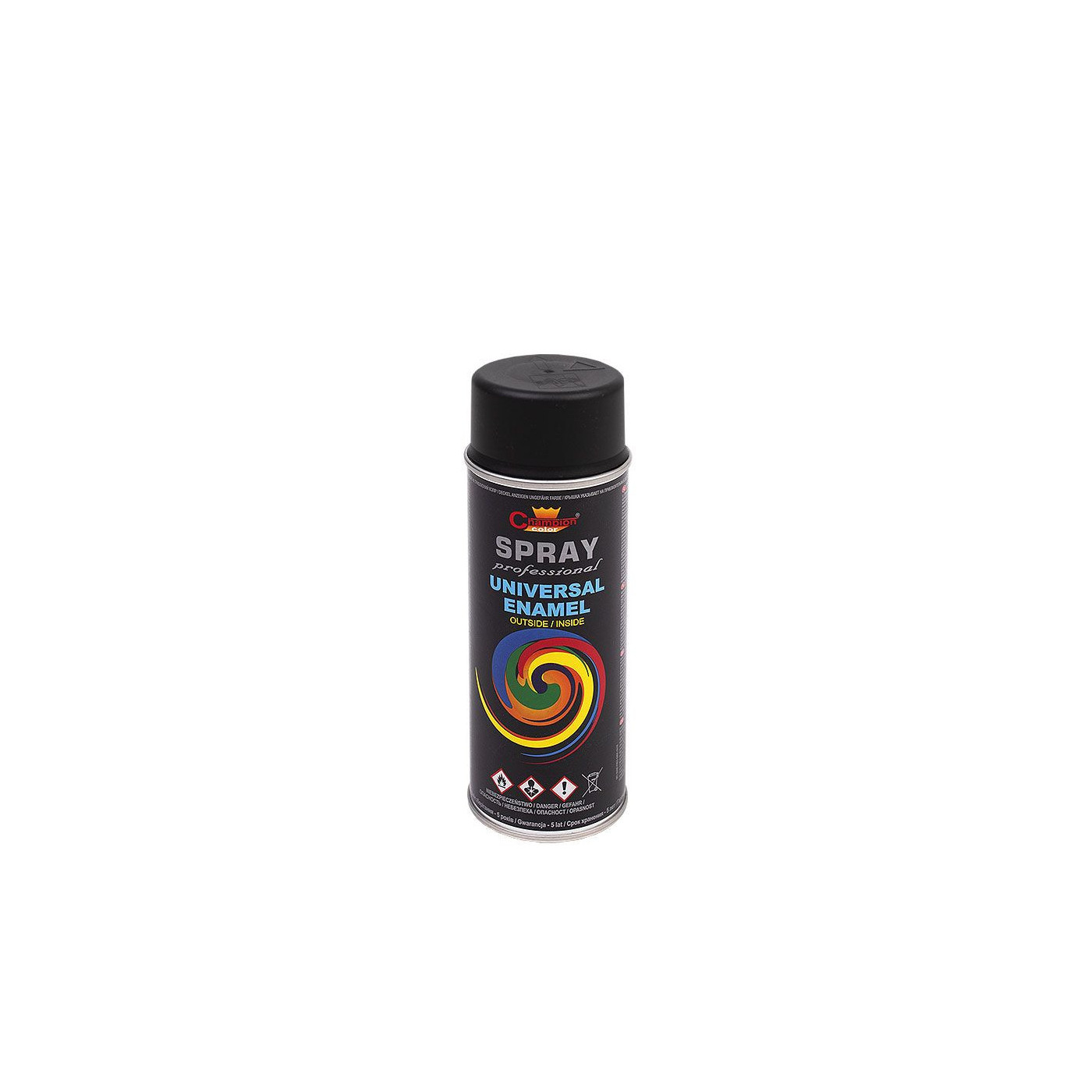 Spray Uniwersalny Czarny Matowy Ral 9011 400 ml Champion Spray Uniwersalny Czarny Matowy Ral 9011 400 ml Champion