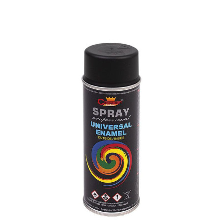 Spray Uniwersalny Czarny Matowy Ral 9011 400 ml Champion