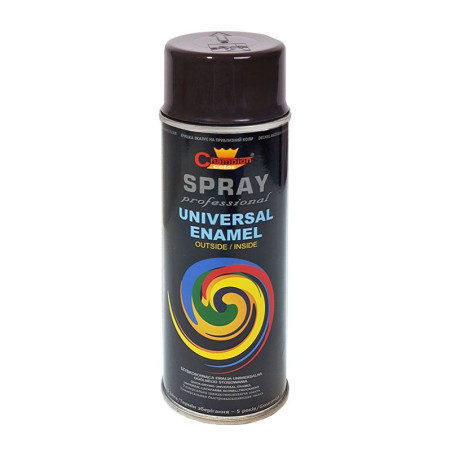 Spray Uniwersalny Czarny Połysk Ral 9005 400 ml Champion