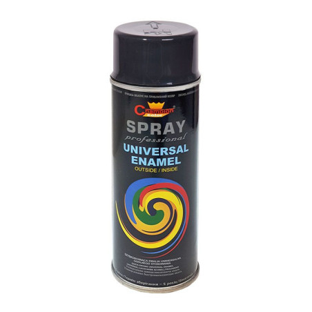 Spray Uniwersalny Szaro-Brązowy Ral 8019 400 ml Champion