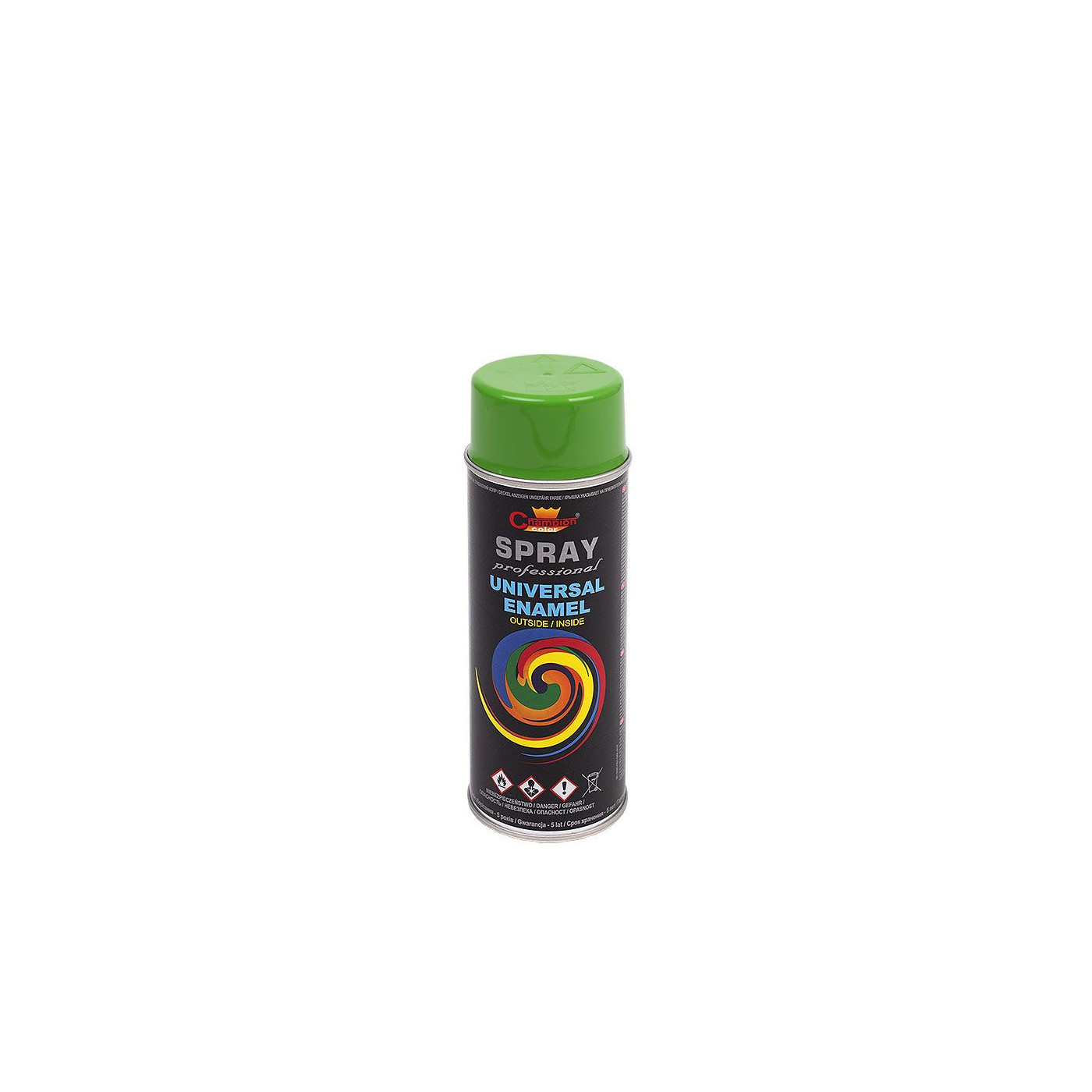 Spray Uniwersalny Zielony Jasny Ral 6018 400 ml Champion Spray Uniwersalny Zielony Jasny Ral 6018 400 ml Champion