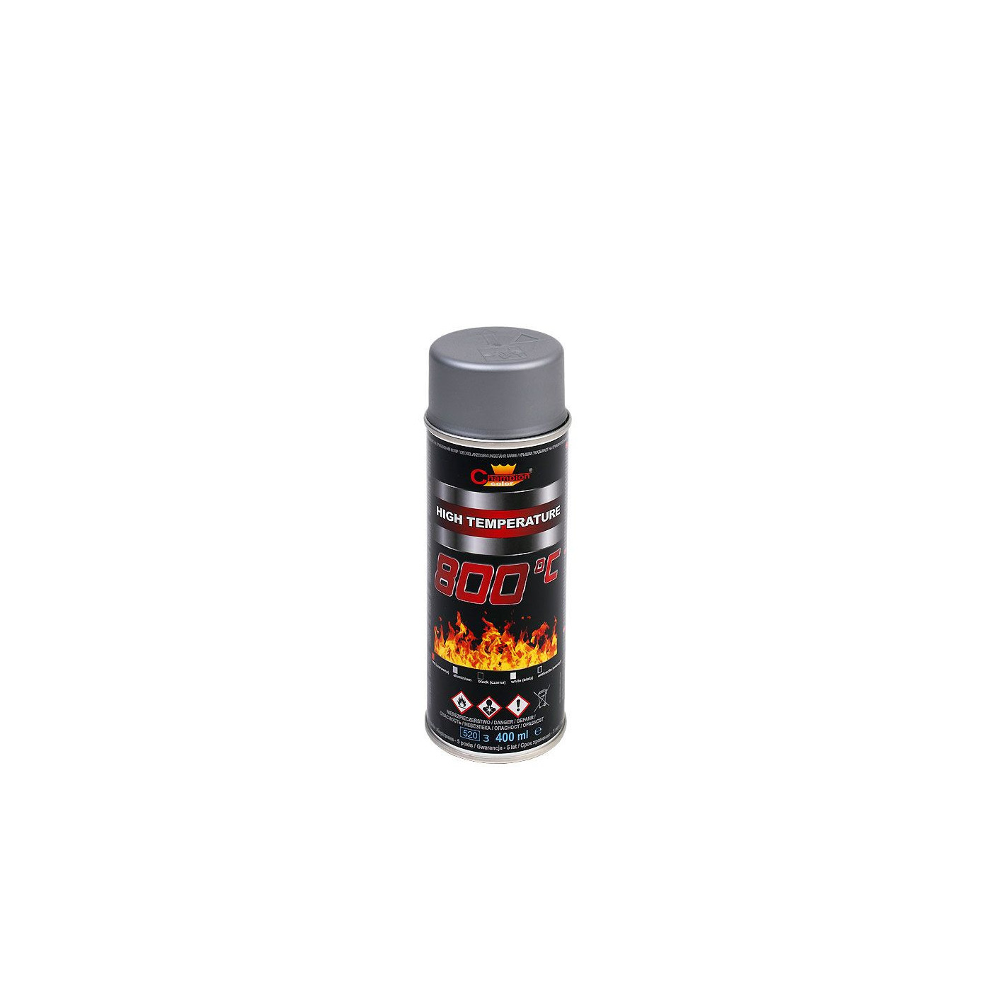 Spray Żaroodporny Aluminiowy 400 ml Champion Spray Żaroodporny Aluminiowy 400 ml Champion