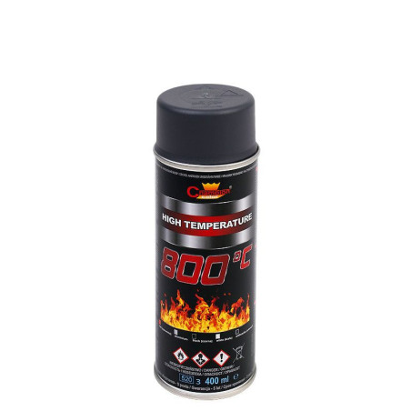 Spray Żaroodporny Antracyt 400 ml Champion