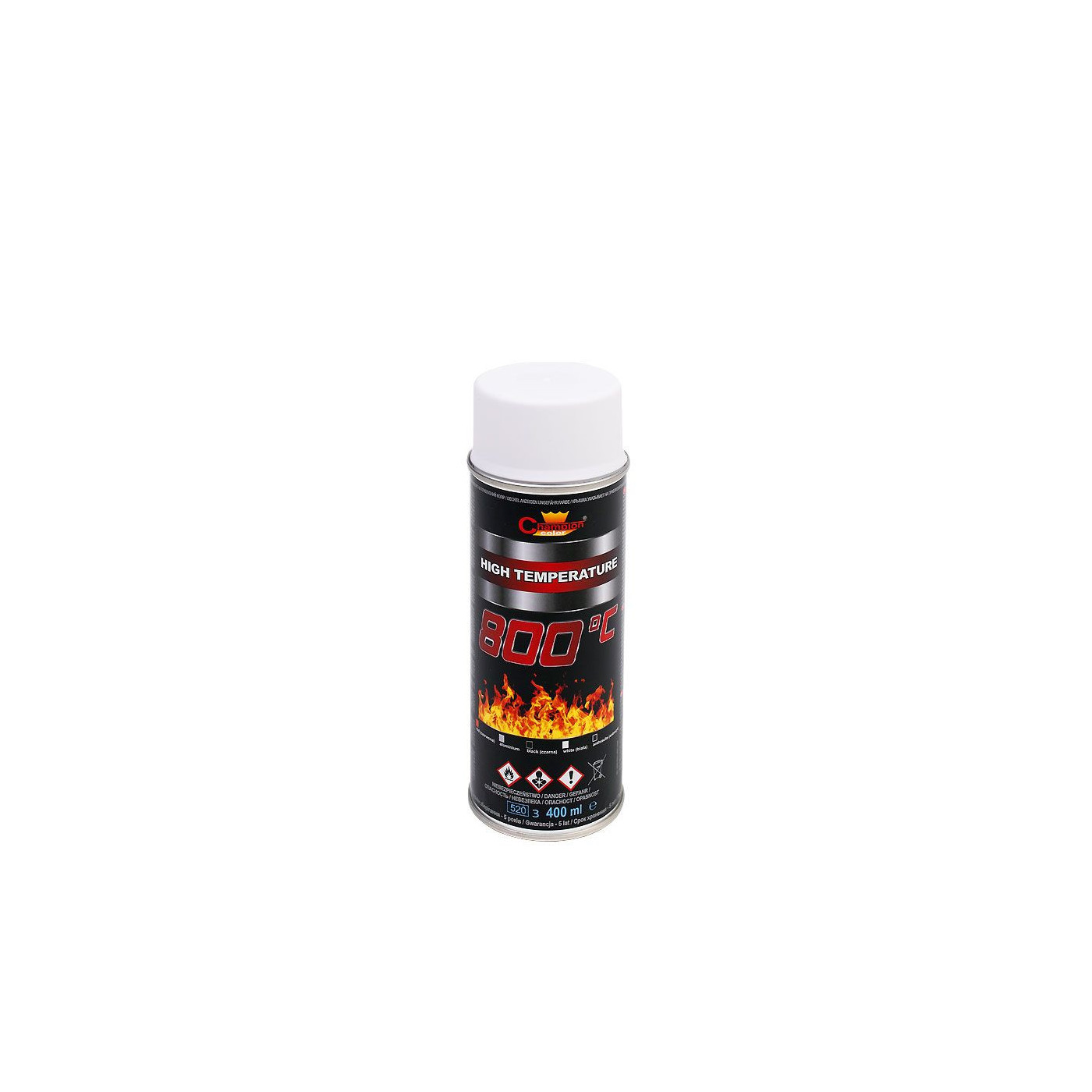 Spray Żaroodporny Biały 400 ml Champion Spray Żaroodporny Biały 400 ml Champion
