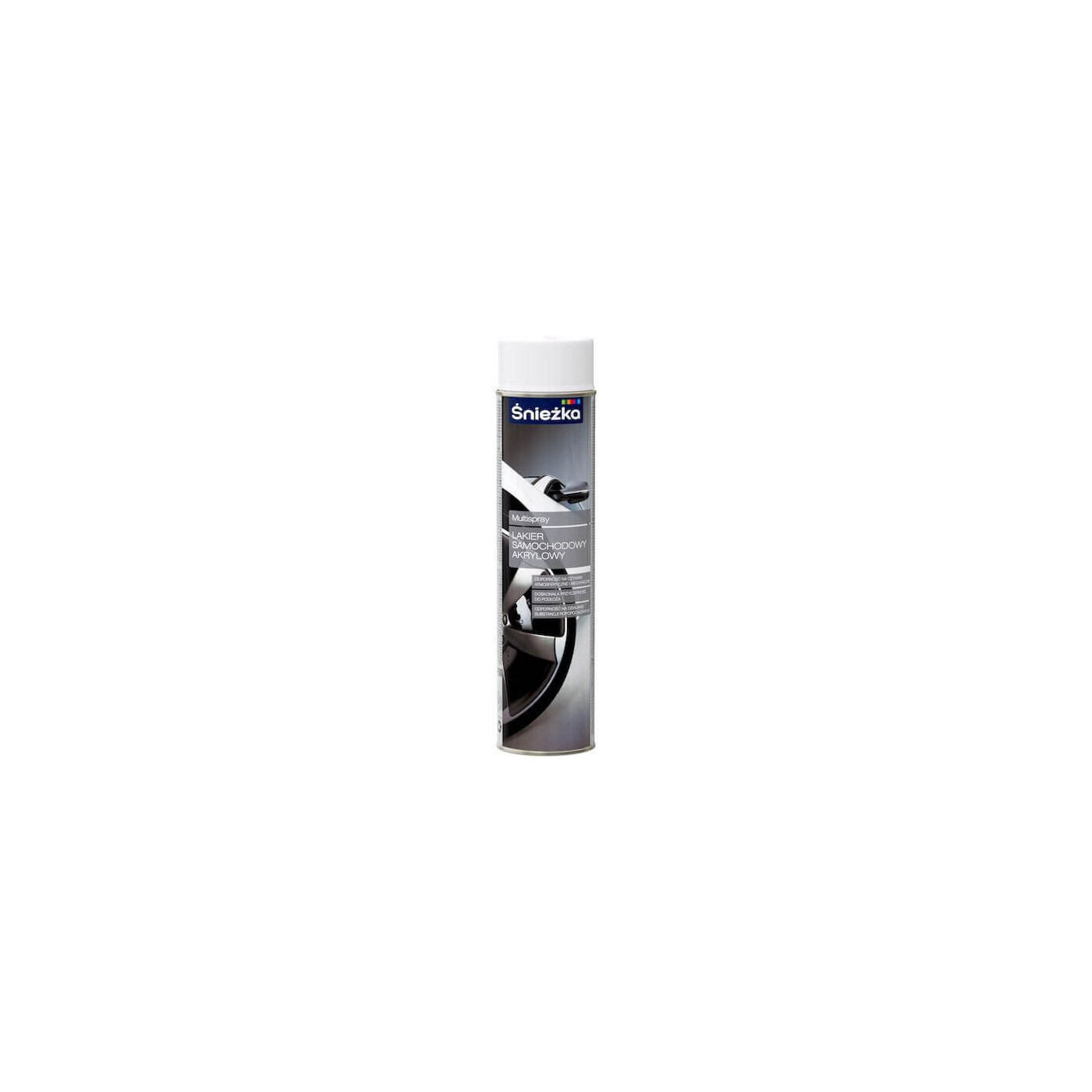 Spray Samochodowy Biały Połysk 600 ml Śnieżka Spray Samochodowy Biały Połysk 600 ml Śnieżka