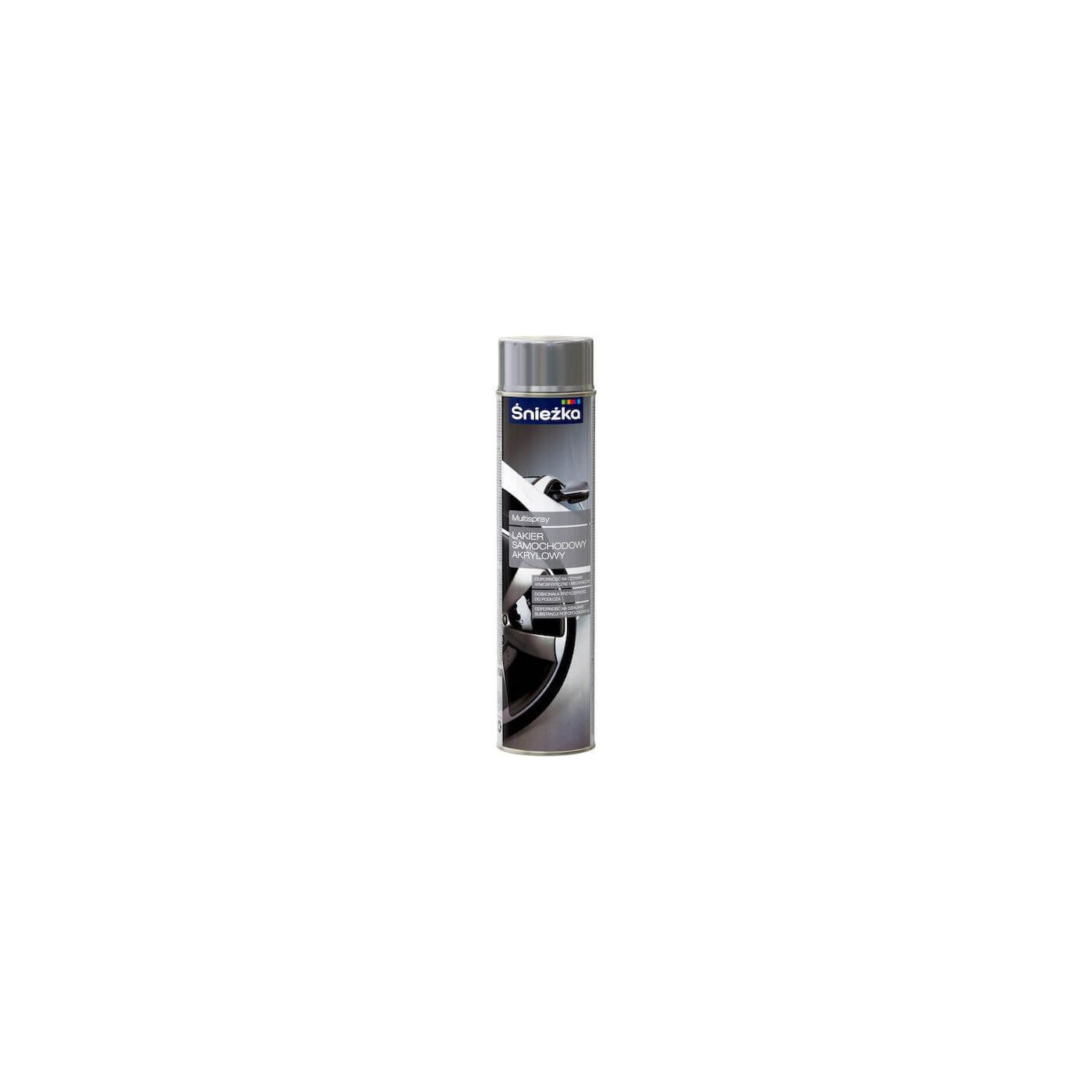 Spray Samochodowy Do Felg Srebrny 600 ml Śnieżka Spray Samochodowy Do Felg Srebrny 600 ml Śnieżka