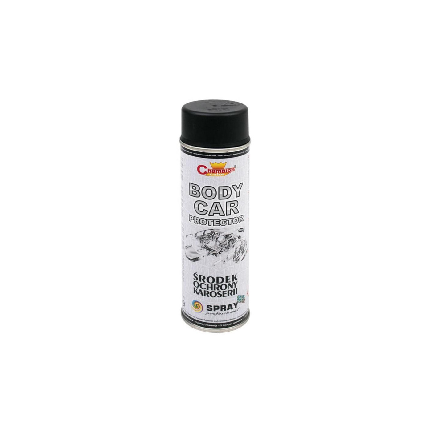 Spray Body Car Protector 500ml Baranek Czarny Champion Spray Body Car Protector 500ml Baranek Czarny Champion