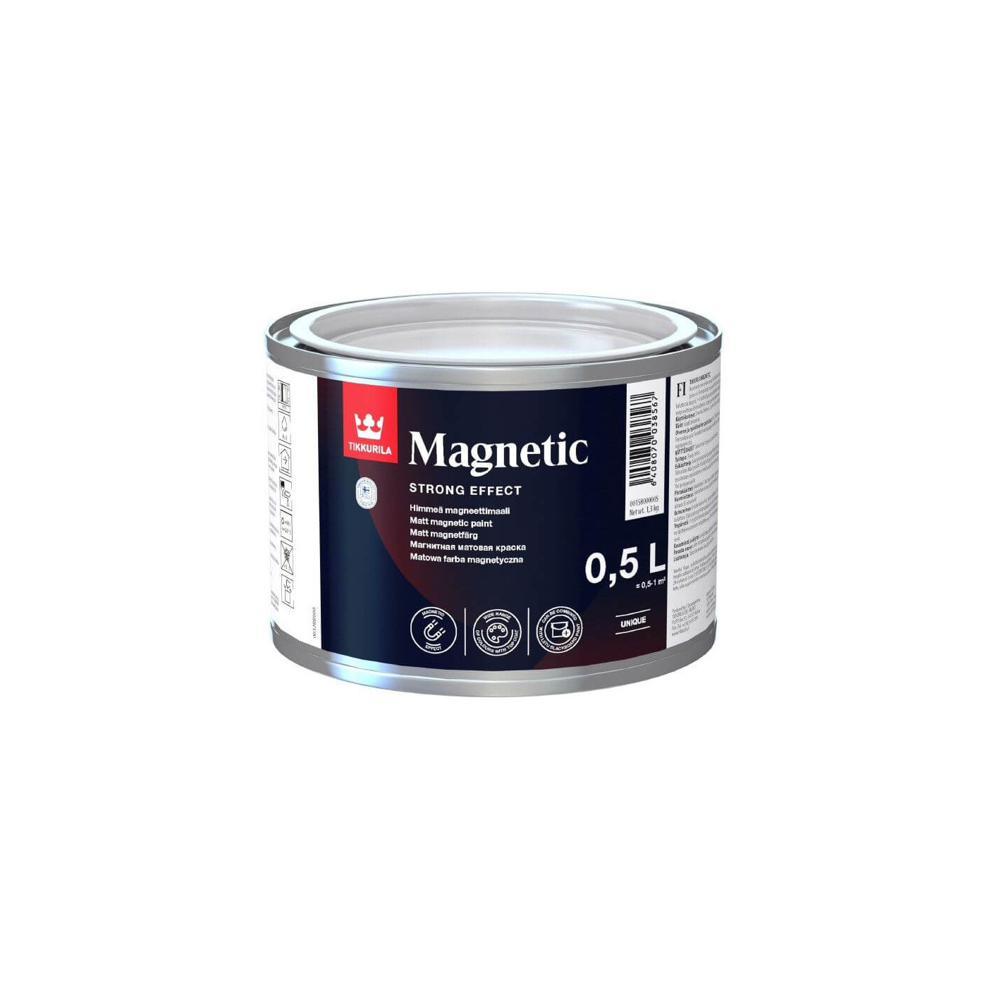 Farba Magnetyczna Magnetic 0,5L Tikkurila Farba Magnetyczna Magnetic 0,5L Tikkurila