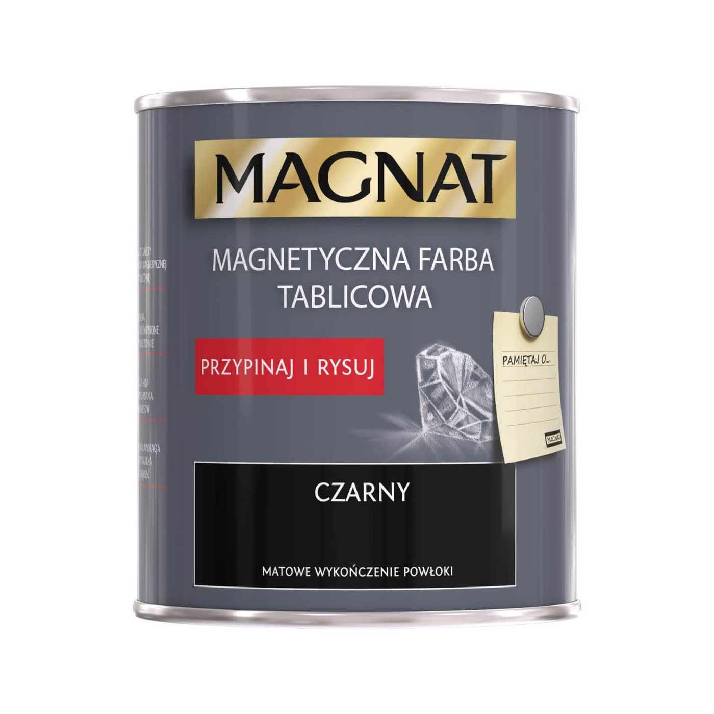 Farba Tablicowa Magnetyczna 0,75L Magnat Farba Tablicowa Magnetyczna 0,75L Magnat