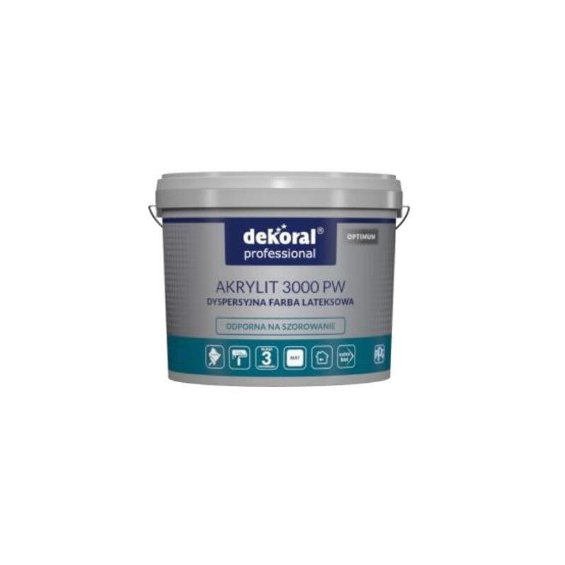 Akrylit 3000 Pw Baza Zn 9,32 L Dekoral Akrylit 3000 Pw Baza Zn 9,32 L Dekoral