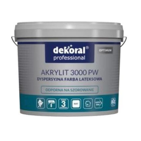Akrylit 3000 Pw Baza Zn 9,32 L Dekoral