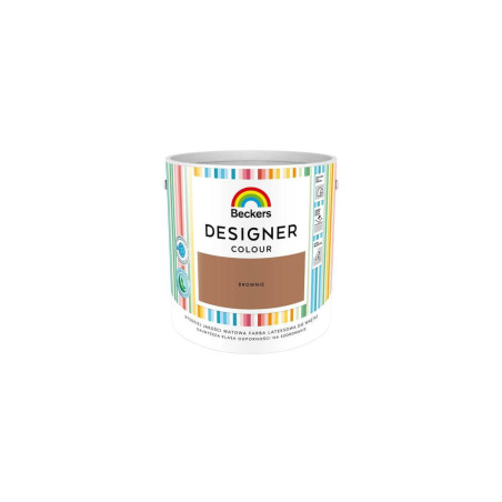 Farba Lateks Designer Colour Brownie 2,5L Beckers