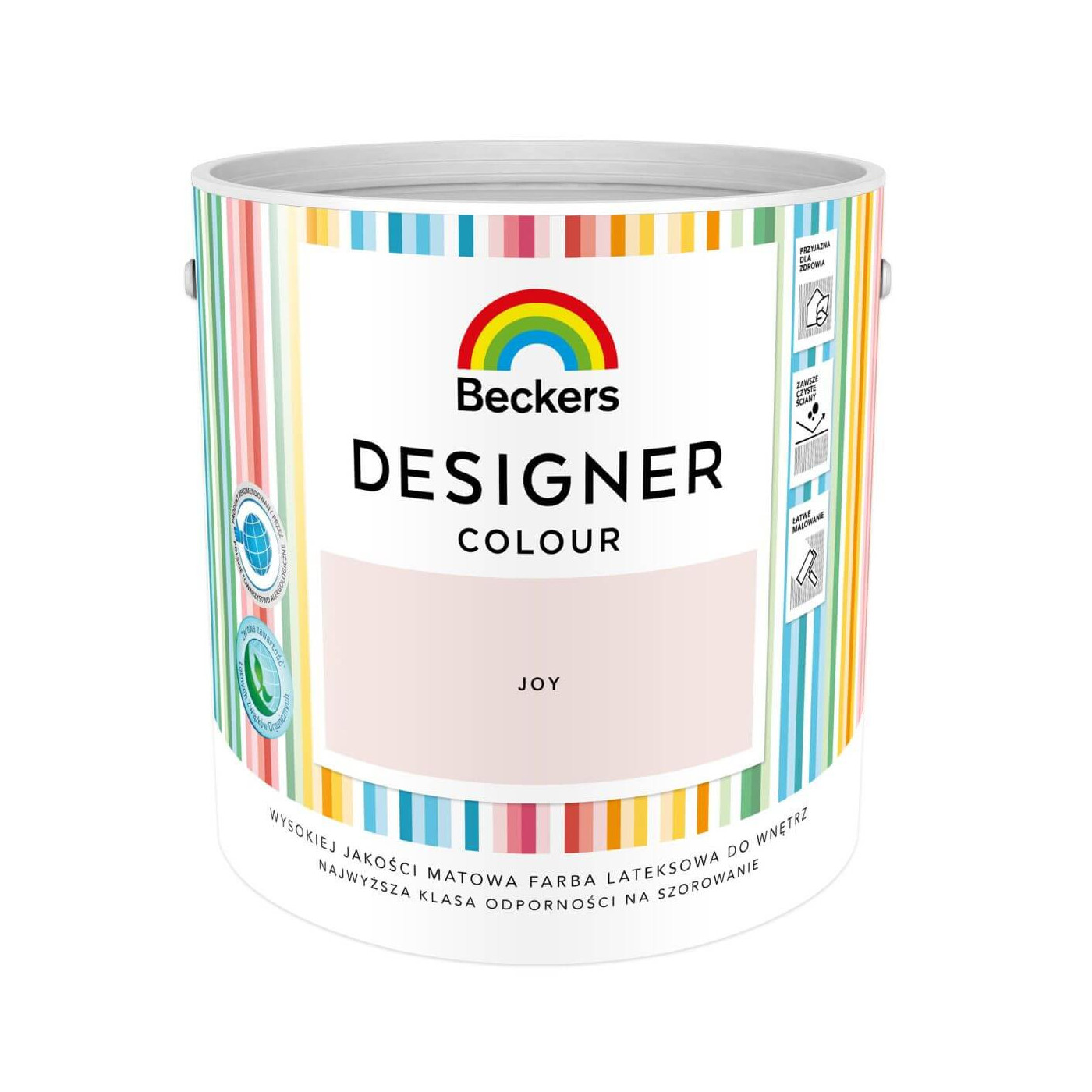 Farba Lateks Designer Colour Joy 2,5L Beckers Farba Lateks Designer Colour Joy 2,5L Beckers