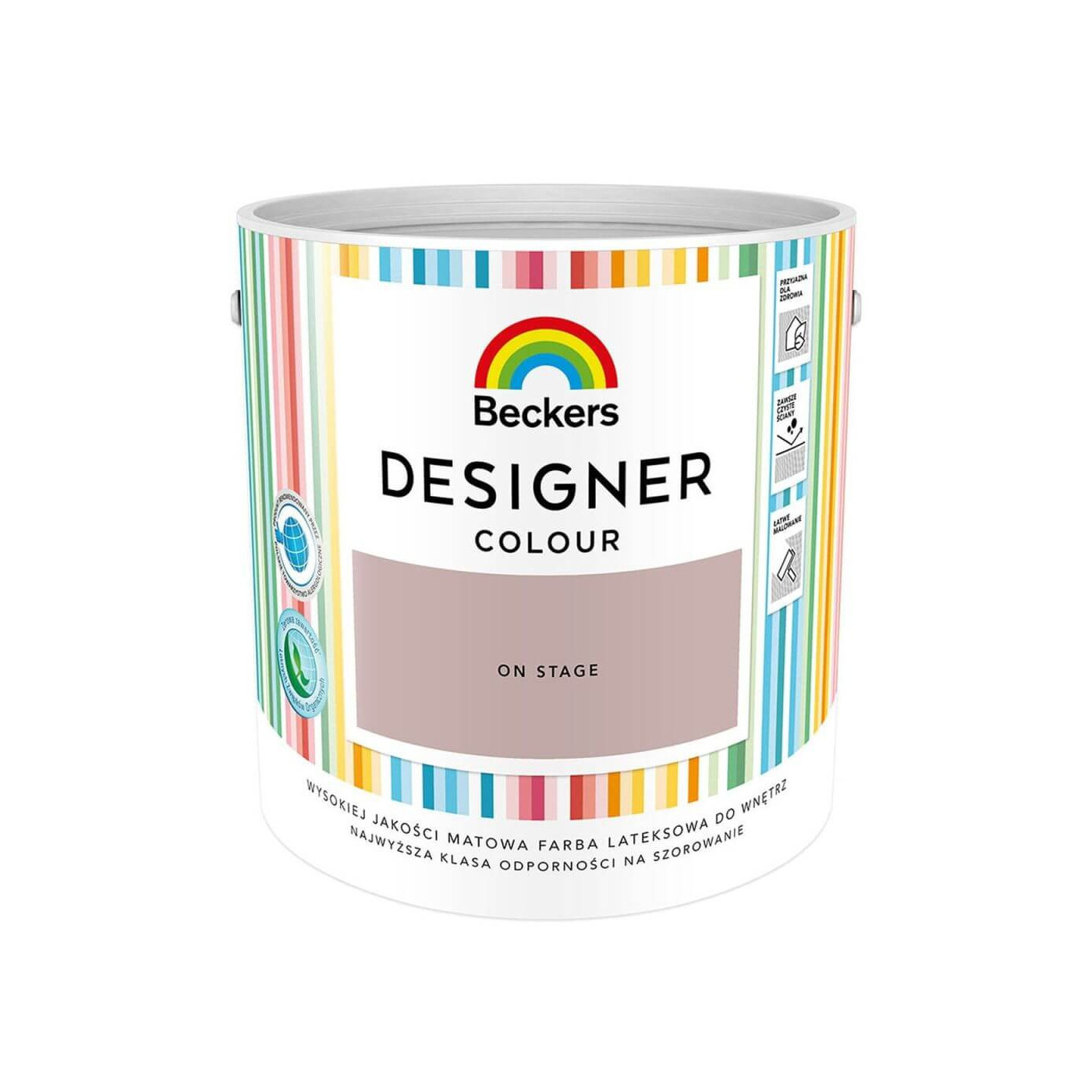Farba Lateks Designer Colour On Stage 2,5L Beckers Farba Lateks Designer Colour On Stage 2,5L Beckers