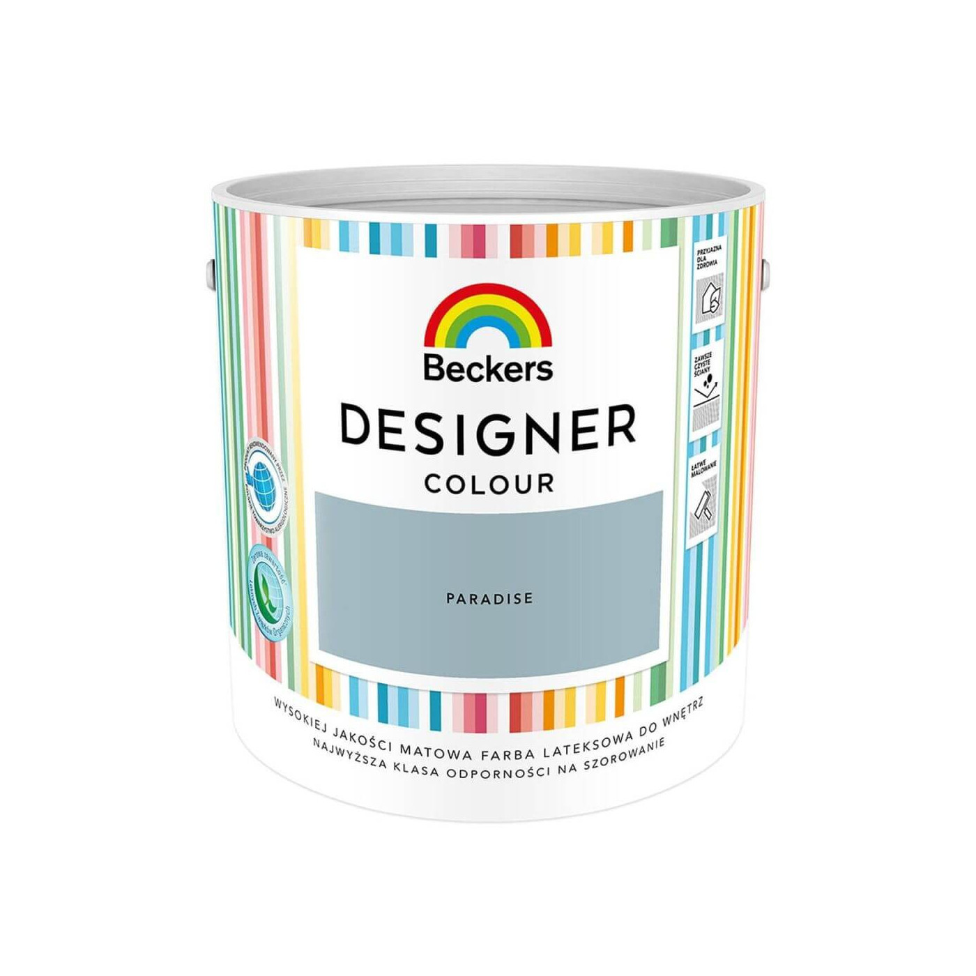 Farba Lateks Designer Colour Paradise 2,5L Beckers Farba Lateks Designer Colour Paradise 2,5L Beckers