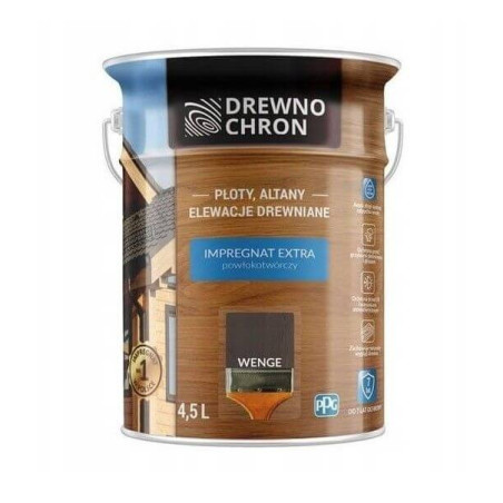 Impregnat Extra Powłokotwórczy Wenge 4,5L Drewnochron