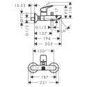 Bateria Wannowa Natynkowa Logis Czarny Mat 71400670 Hansgrohe Bateria Wannowa Natynkowa Logis Czarny Mat 71400670 Hansgrohe