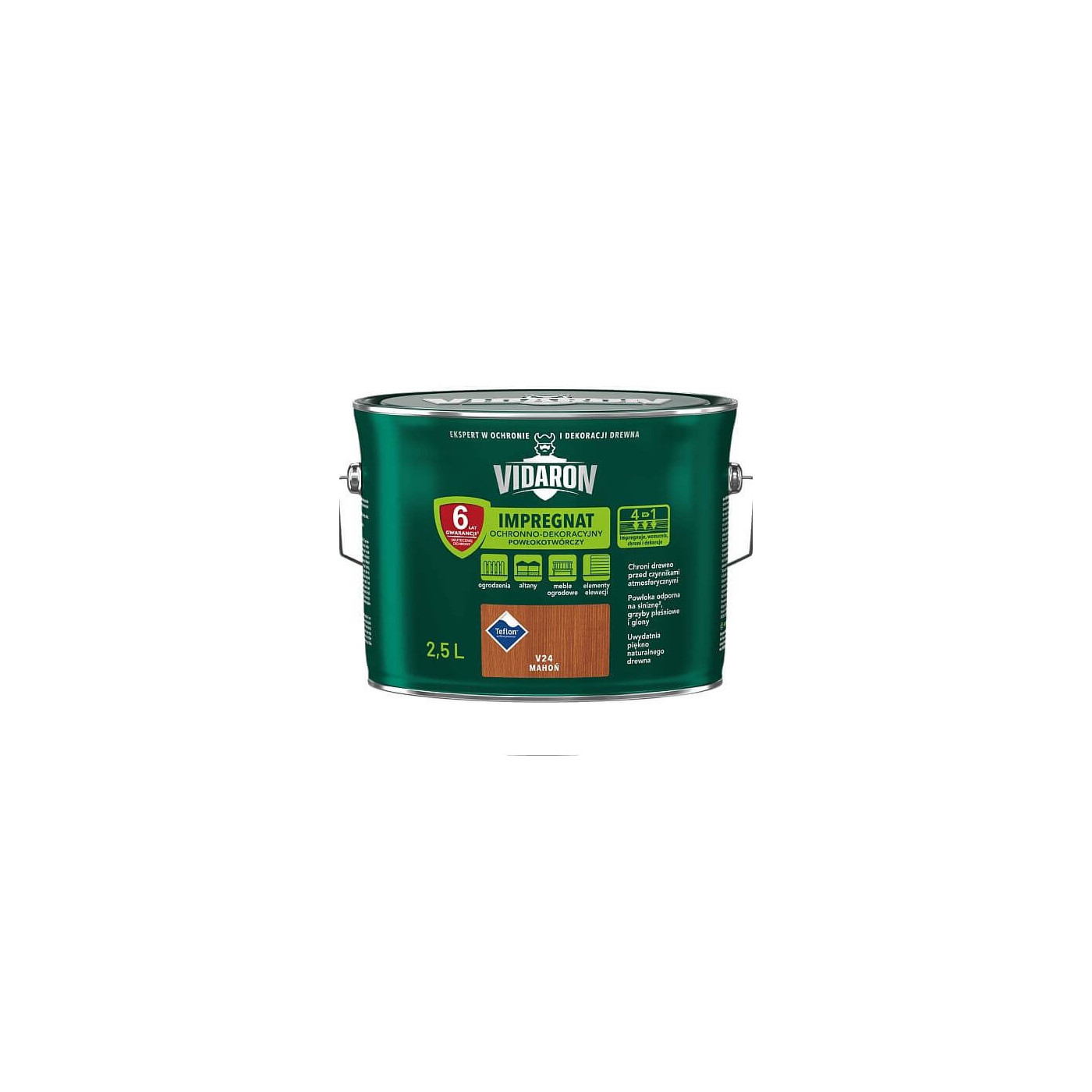 Impregnat Powłokotwórczy Vidaron 2.5L Mahoń V24 Vidaron Impregnat Powłokotwórczy Vidaron 2.5L Mahoń V24 Vidaron