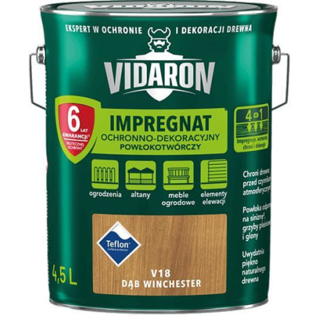 Impregnat Powłokotwórczy Vidaron 4.5L Winchester V18 Vidaron