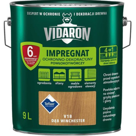 Impregnat Powłokotwórczy Vidaron 9L Winchester V18 Vidaron