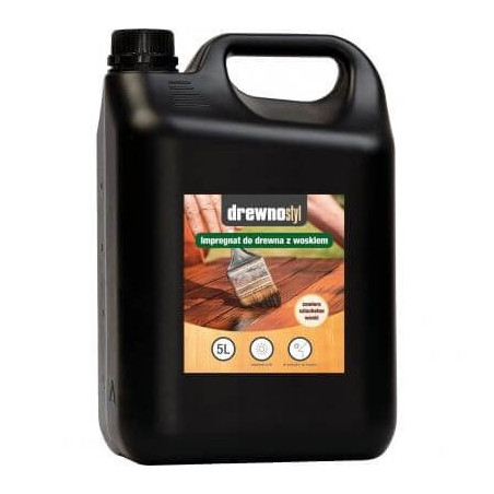 Impregnat Do Drewna Z Woskiem Palisander 5l Drewnostyl