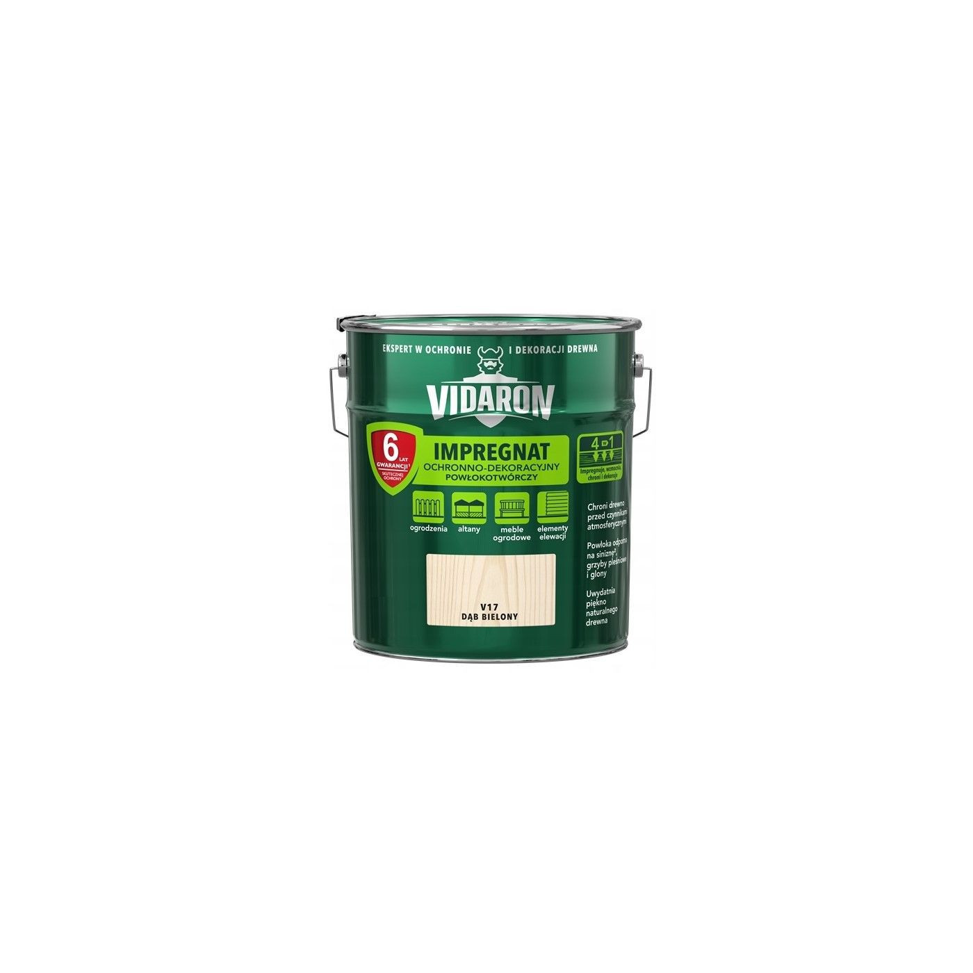 Impregnat Powłokotwórczy Vidaron 10L Bielony V17 Vidaron Impregnat Powłokotwórczy Vidaron 10L Bielony V17 Vidaron