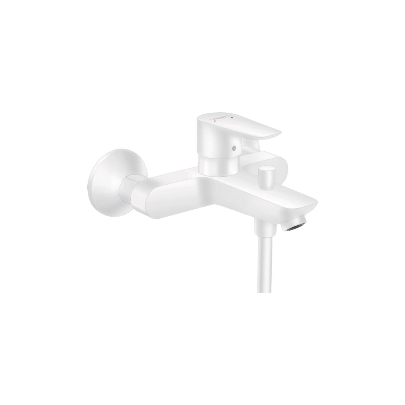 Bateria Wannowa Talis E Biały Mat 71740700 Hansgrohe Bateria Wannowa Talis E Biały Mat 71740700 Hansgrohe