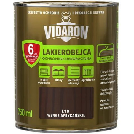 Lakierobejca Ochronno-Dekoracyjna Wenge Afrykańskie 0,75L Vidaron